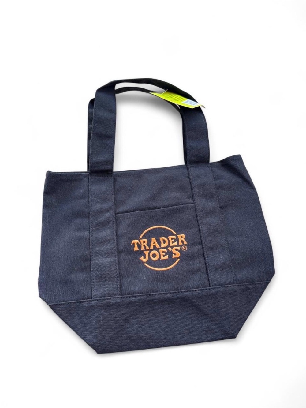 Trader Joe’s Black and Orange Halloween Tote Bag